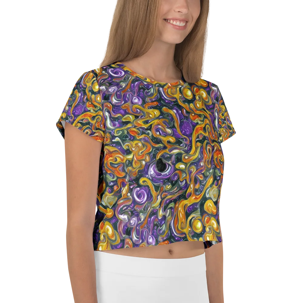 Wild Alchemy on Crop Tee — Right
