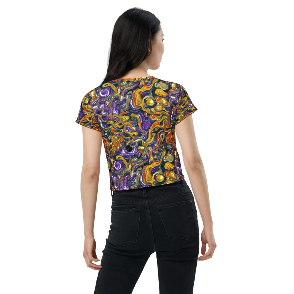 Wild Alchemy on Crop Tee — Back
