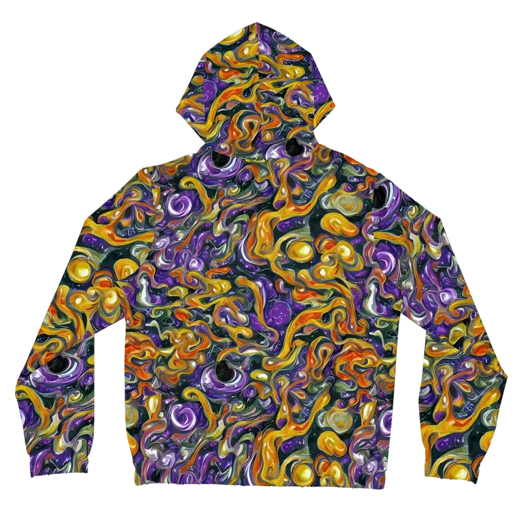 Wild Alchemy on Women's Full-Zip Hoodie — Back