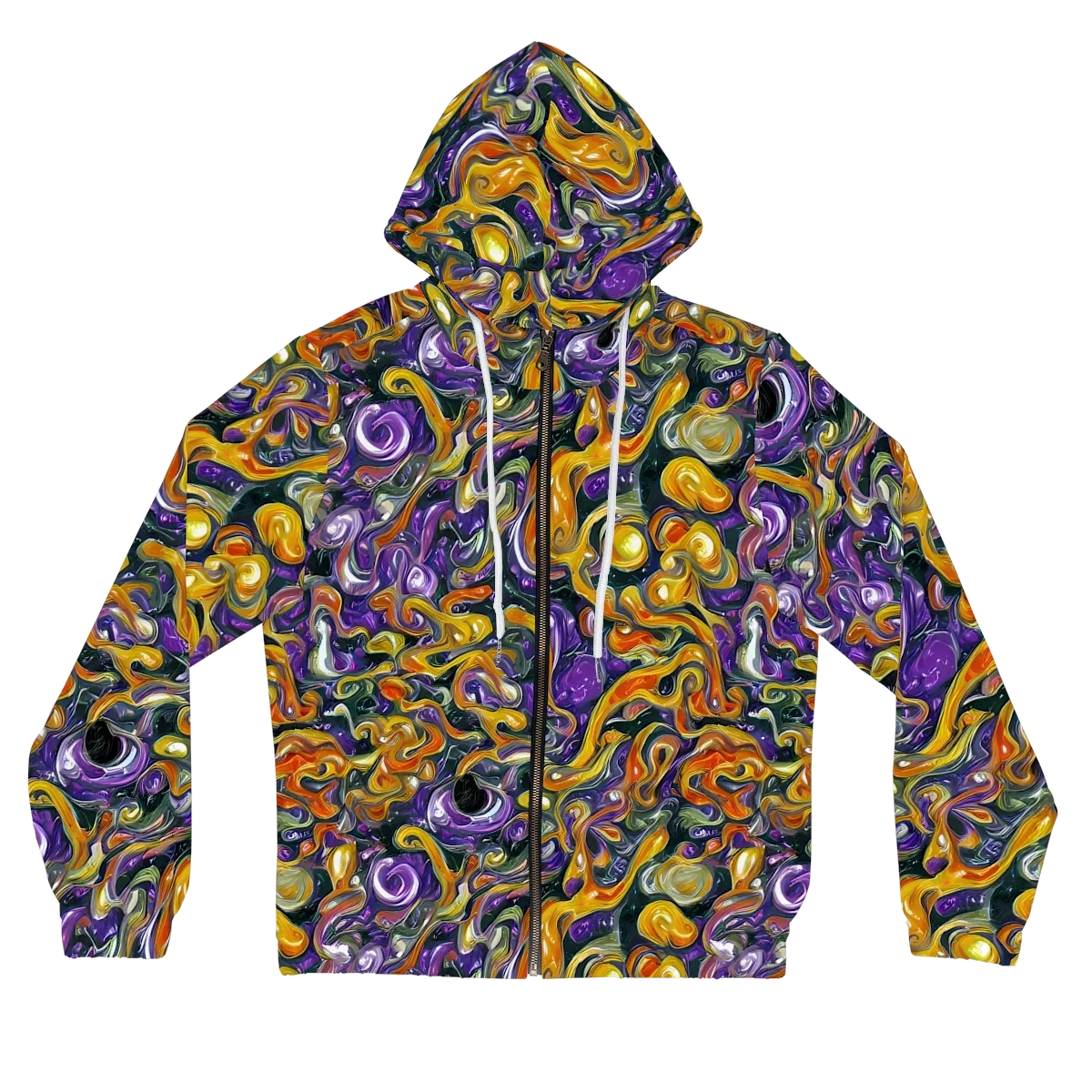 Wild Alchemy on Women's Full-Zip Hoodie — Front