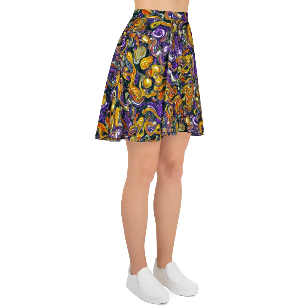 Wild Alchemy on Skater Skirt — Right