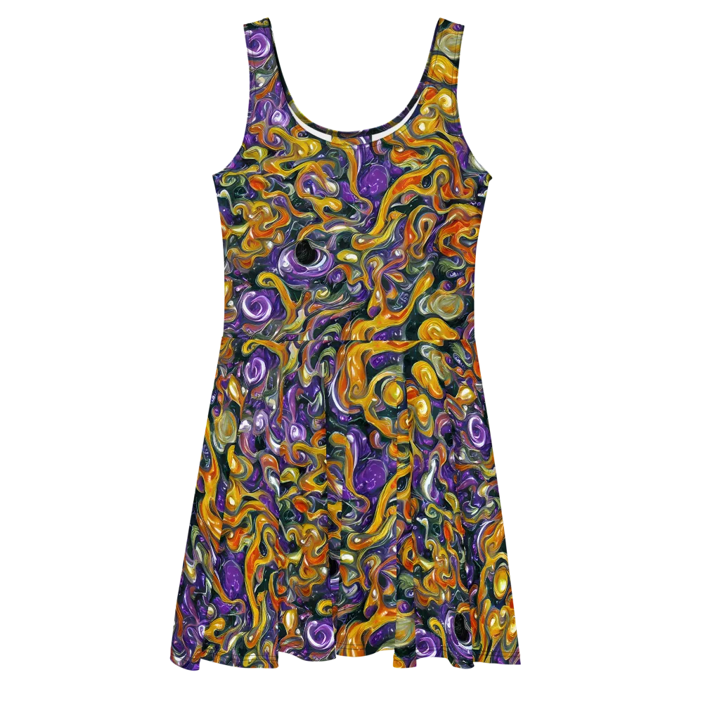 Wild Alchemy on Skater Dress — Front