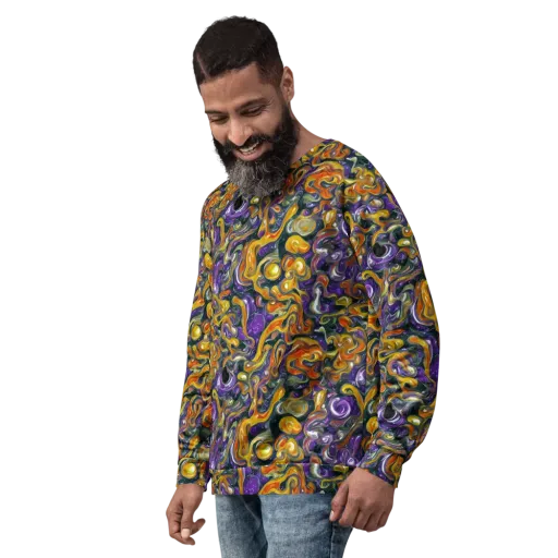 Wild Alchemy on a Sweatshirt