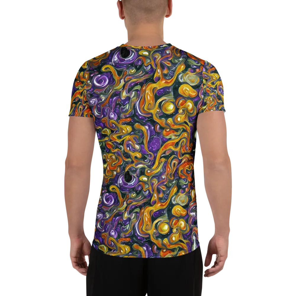 Wild Alchemy on Men's Athletic T-Shirt — Back