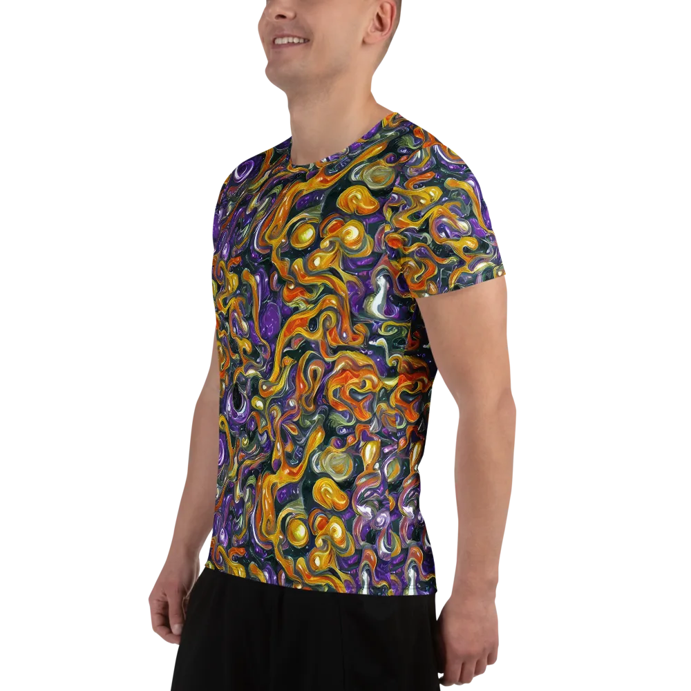 Wild Alchemy on Men's Athletic T-Shirt — Left