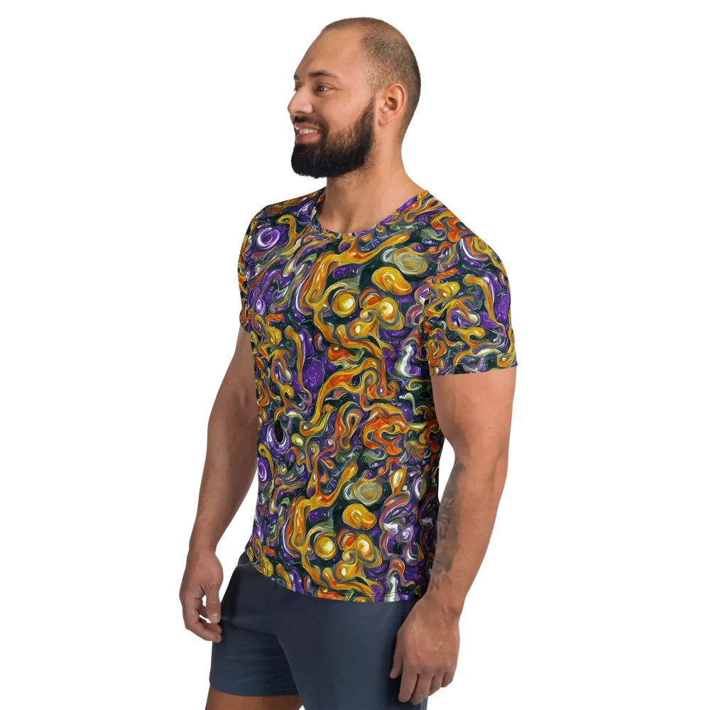 Wild Alchemy on Men's Athletic T-Shirt — Left