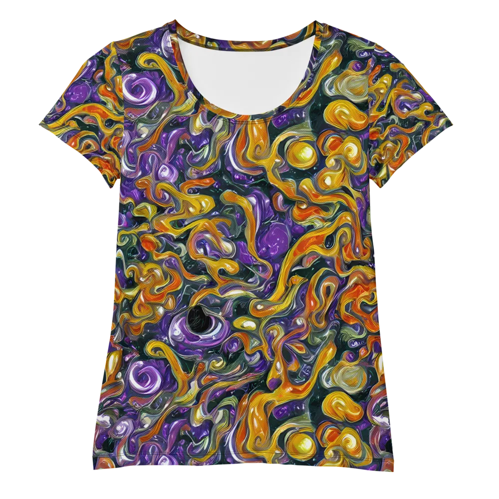 Wild Alchemy on Women's Athletic T-Shirt — Front