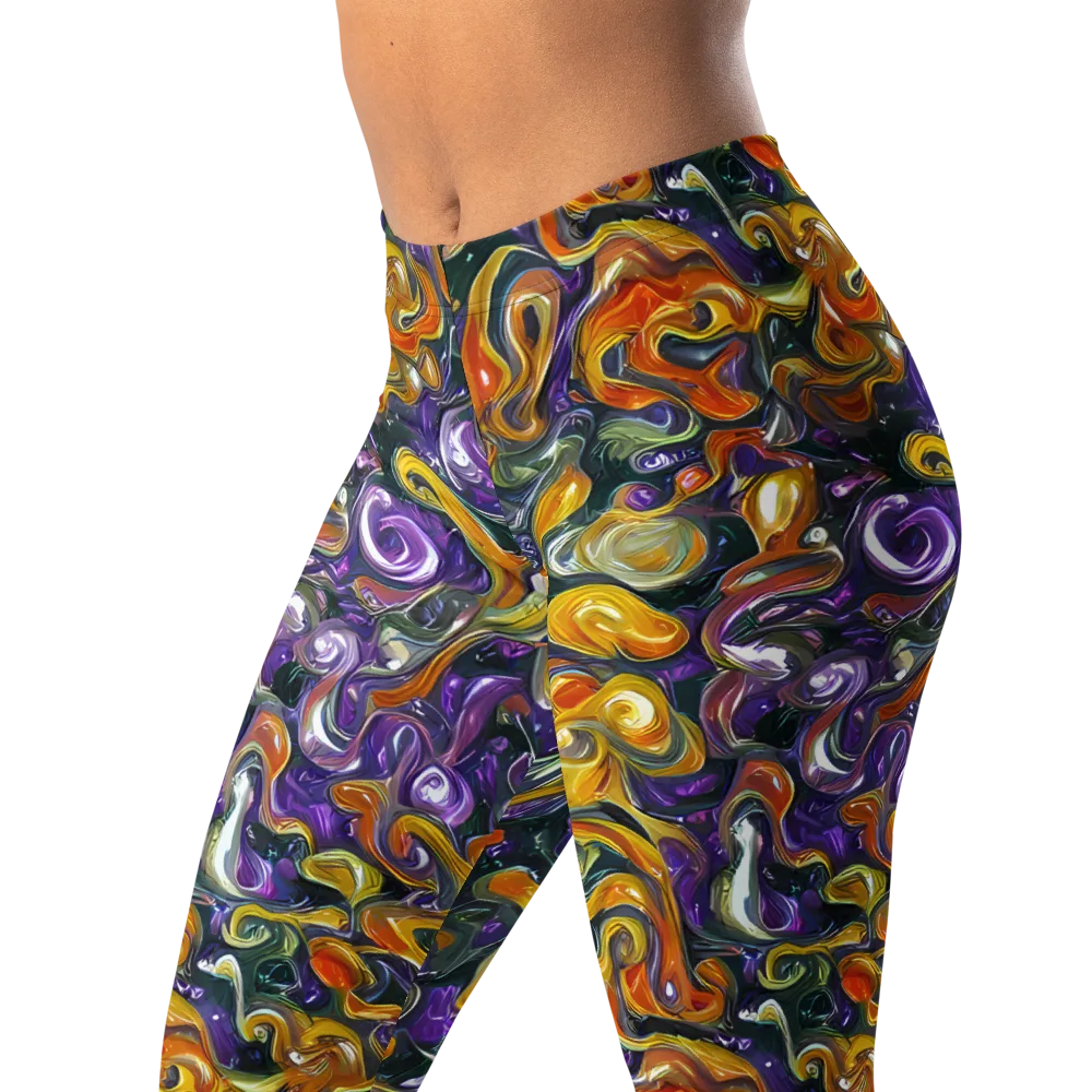Wild Alchemy on Leggings — Left Front