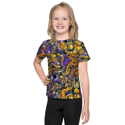 Wild Alchemy on a Kids Crew Neck T-Shirt