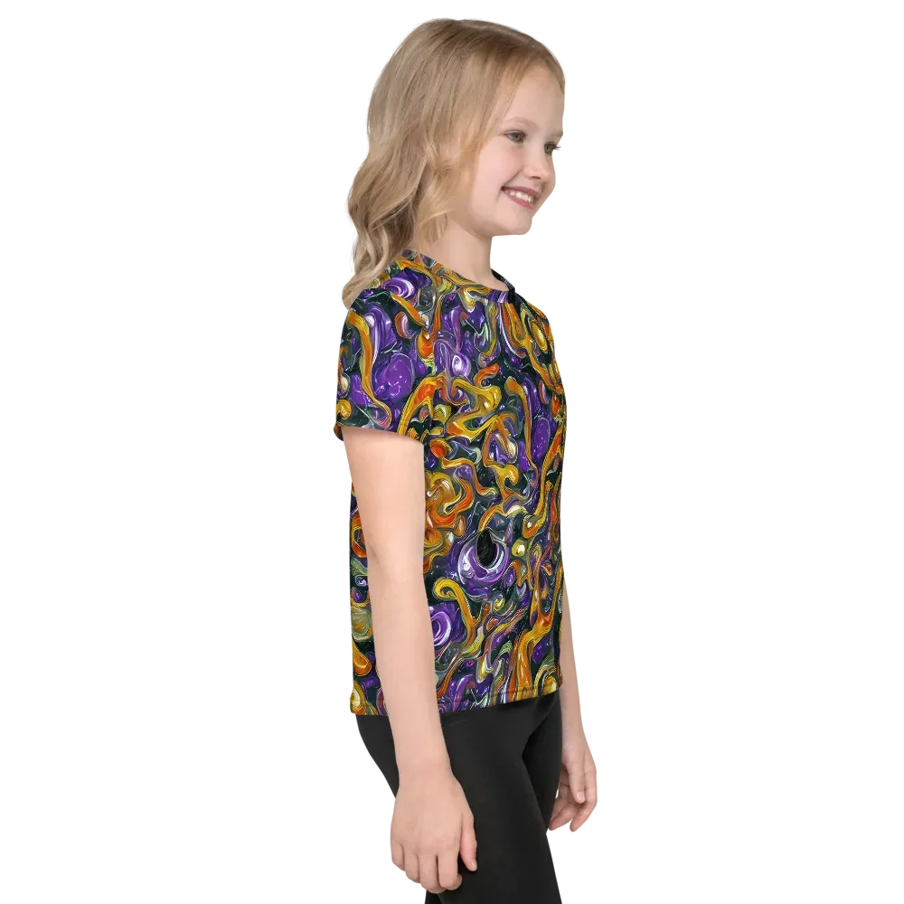 Wild Alchemy on Kids Crew Neck T-Shirt — Right
