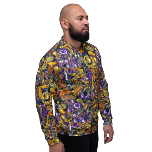 Wild Alchemy on a Bomber Jacket