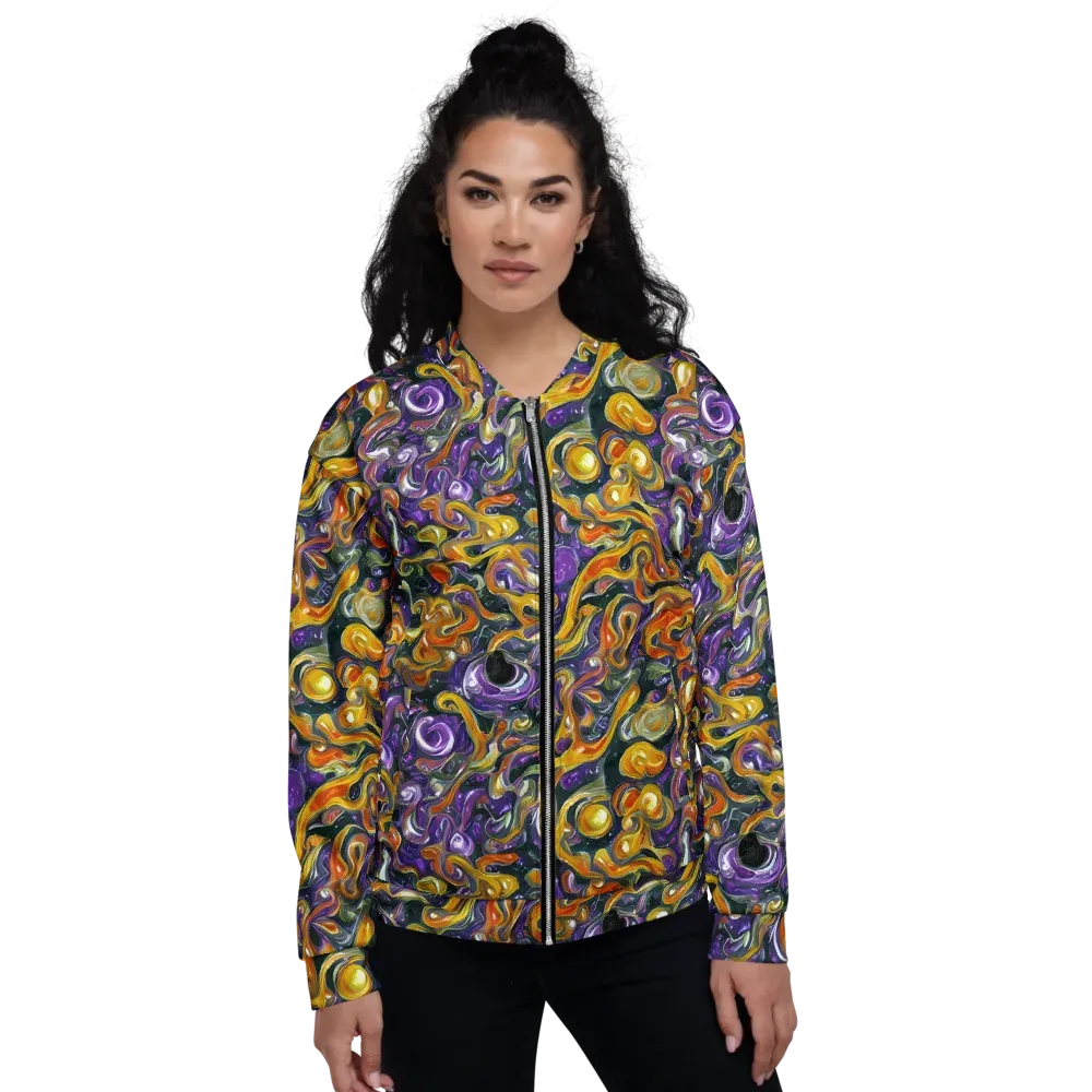Wild Alchemy on Bomber Jacket — Front