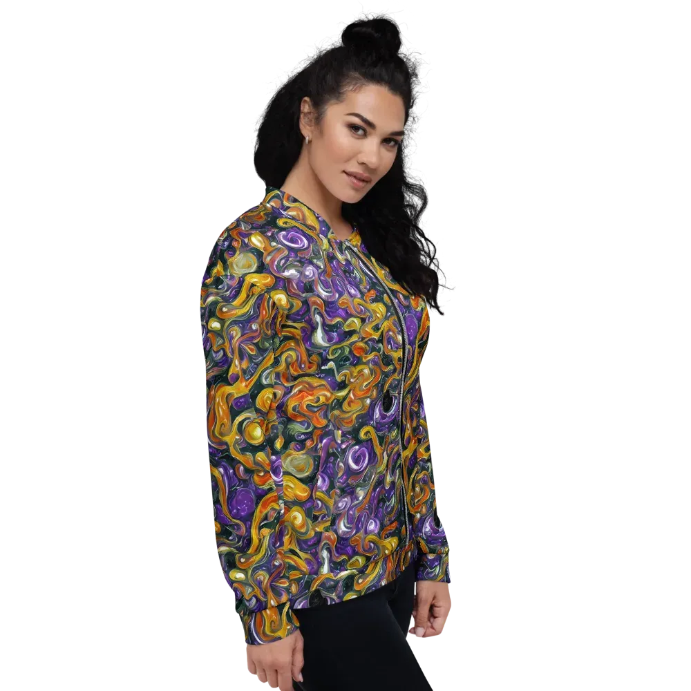 Wild Alchemy on Bomber Jacket — Right
