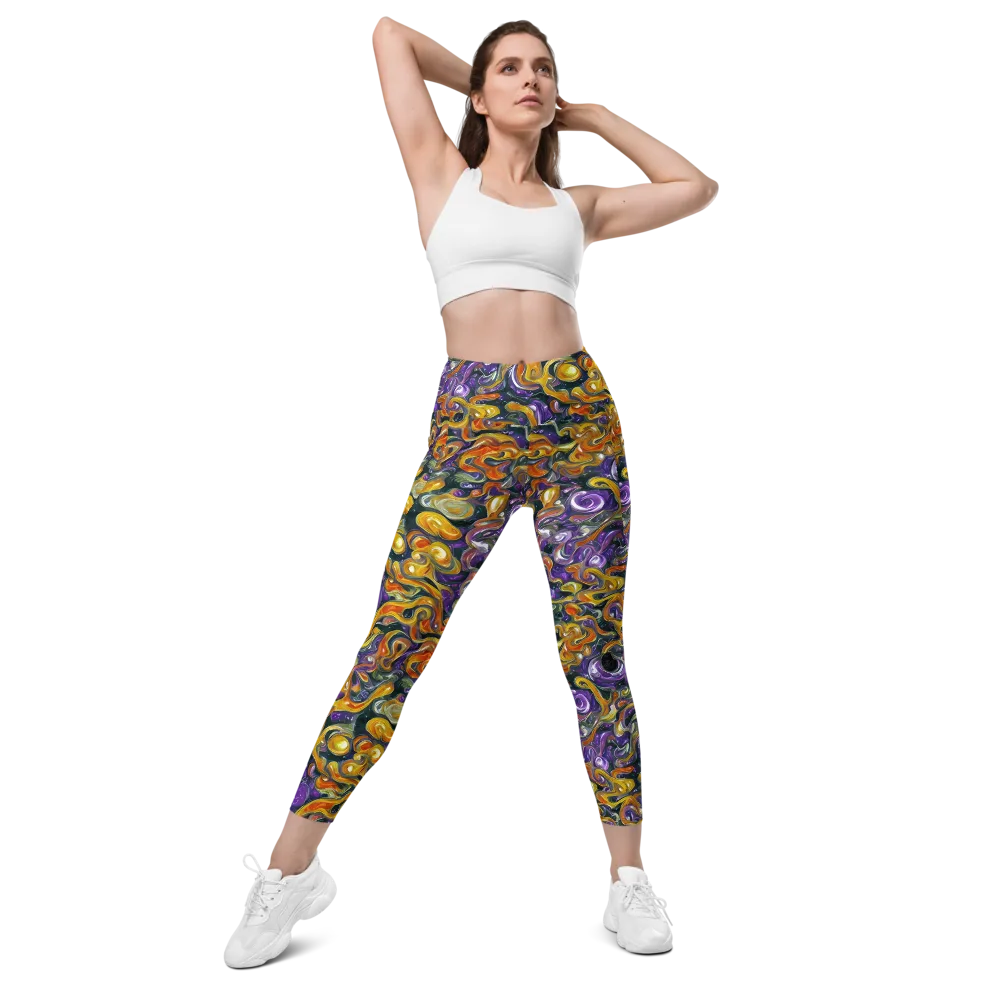 Wild Alchemy on Leggings with Pockets — Front