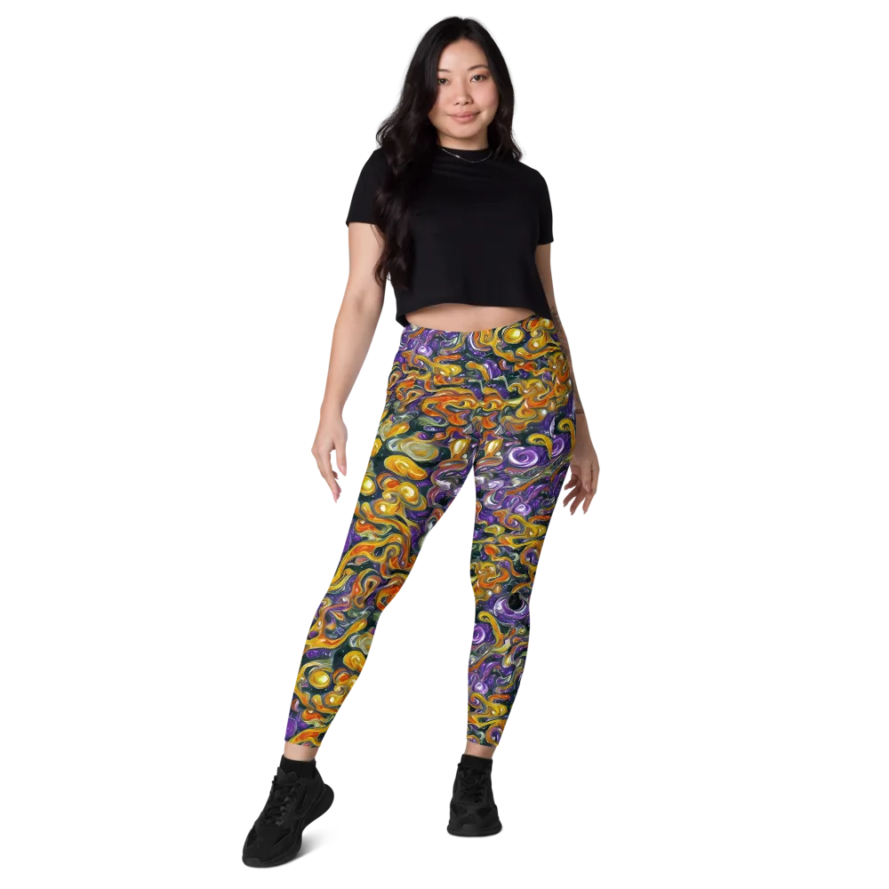 Wild Alchemy on Leggings with Pockets — Front