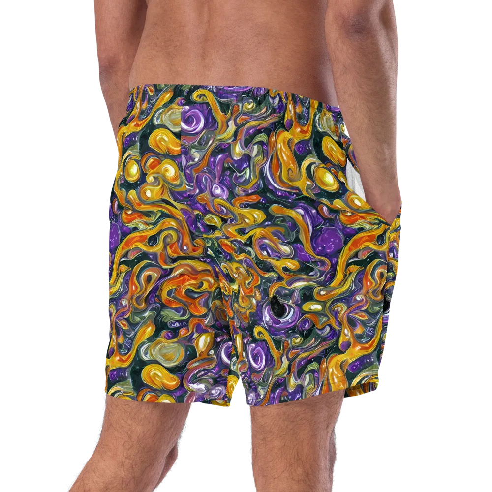 Wild Alchemy on Swim Trunks — Right Back