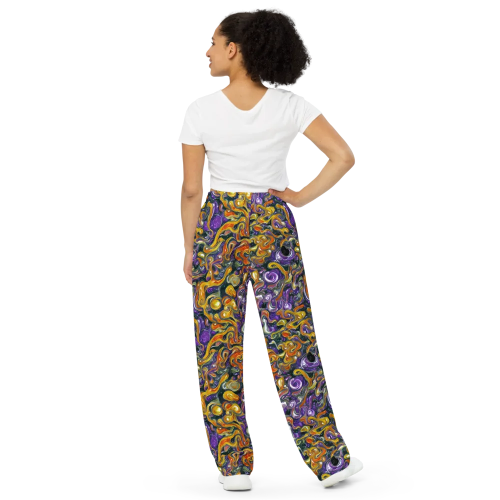 Wild Alchemy on Wide-Leg Pants — Back