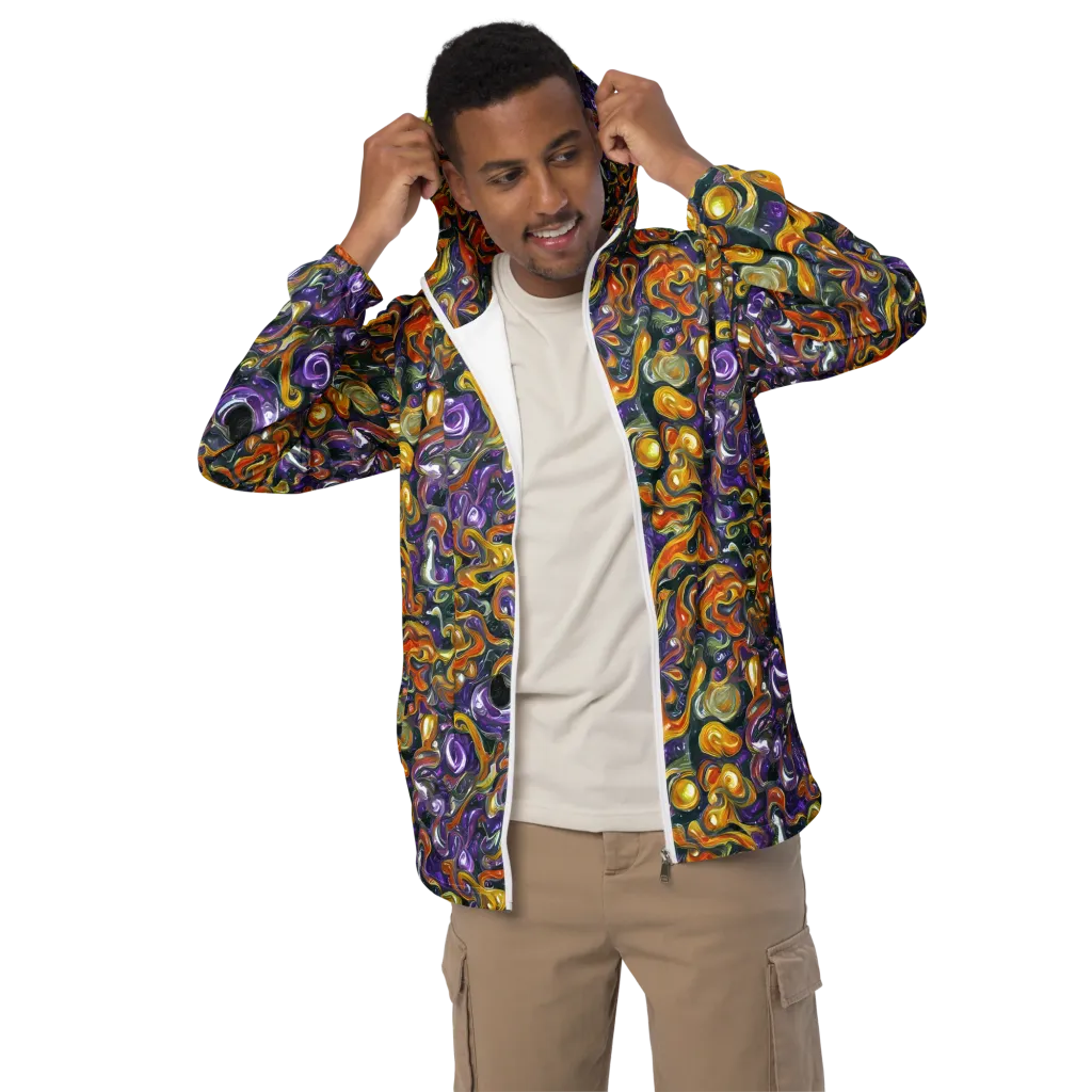 Wild Alchemy on Men's Windbreaker — Front
