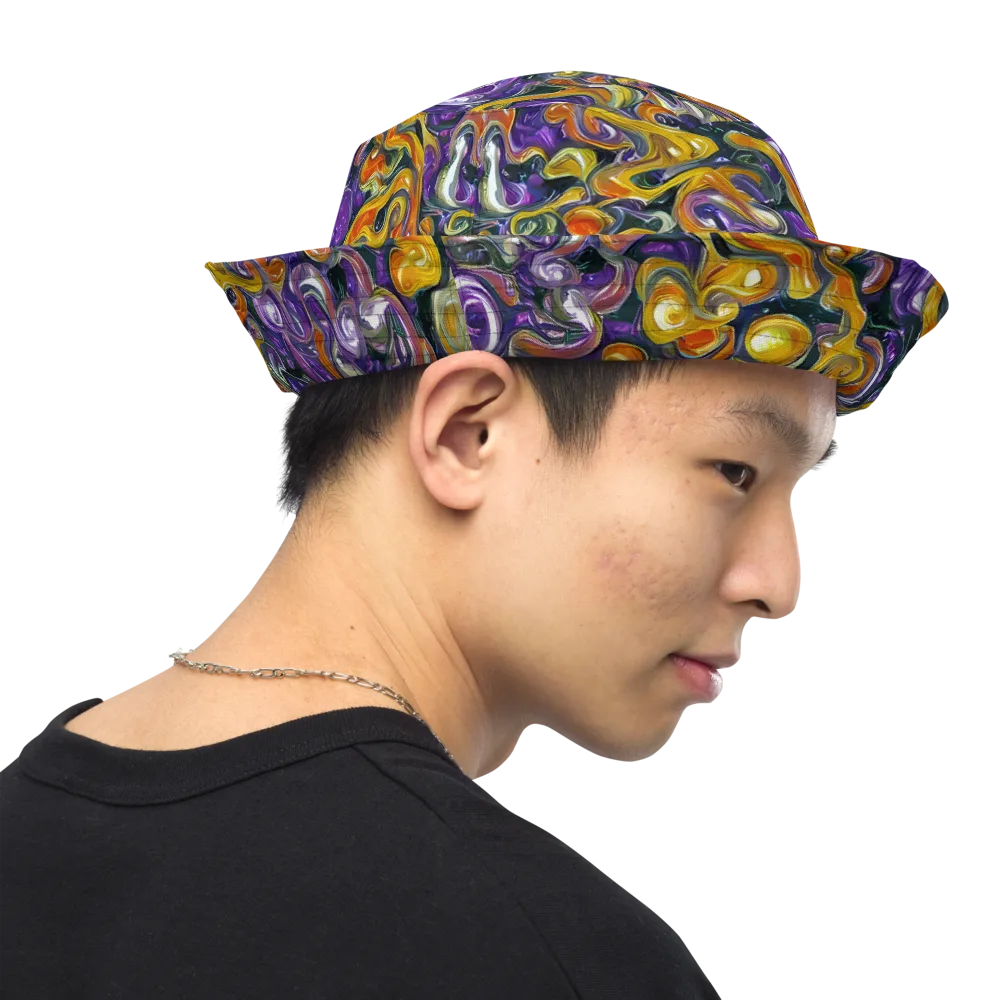Wild Alchemy on Reversible Bucket Hat — Right Outside