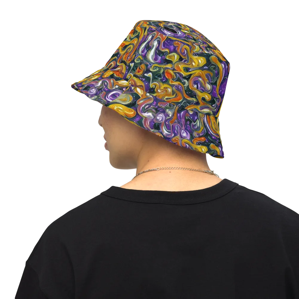 Wild Alchemy on Reversible Bucket Hat — Back Inside