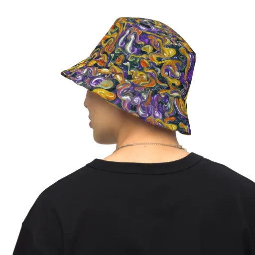 Wild Alchemy on a Reversible Bucket Hat