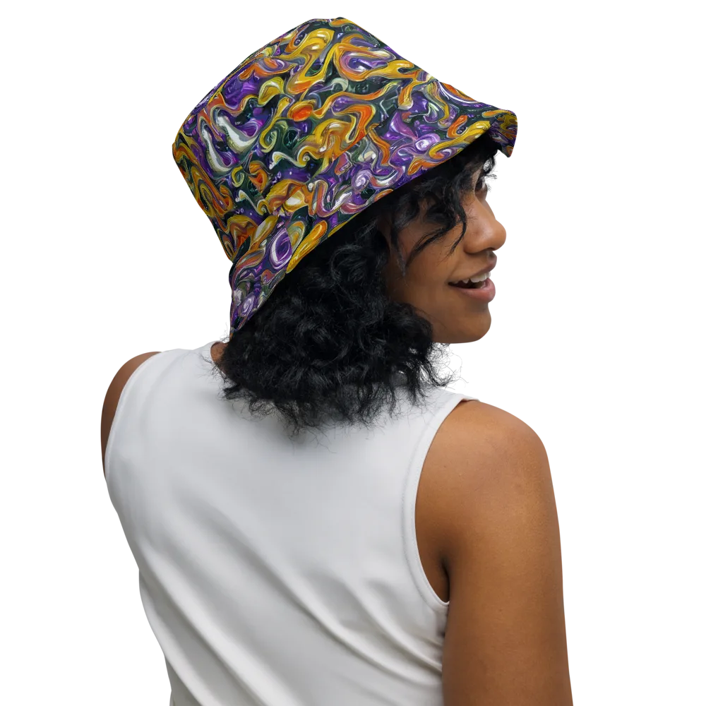 Wild Alchemy on Reversible Bucket Hat — Right Outside
