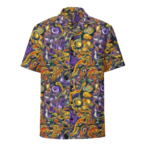 Wild Alchemy on a Button Shirt