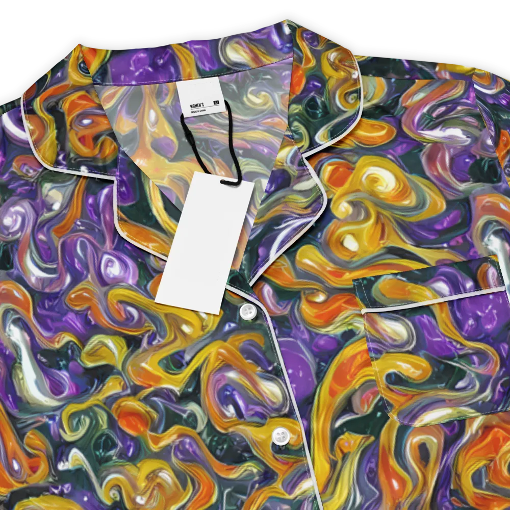Wild Alchemy on Women's Short Sleeve Pajama Top — Product details