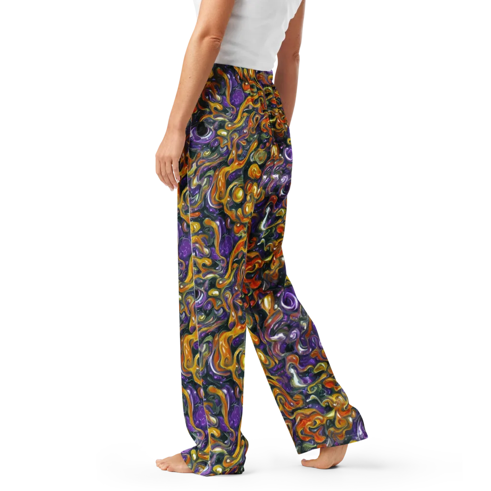 Wild Alchemy on Women's Pajama Pants — Left
