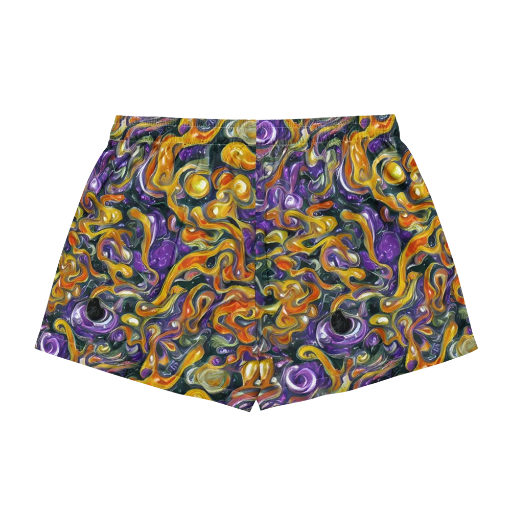 Wild Alchemy on Women's Pajama Shorts — Back