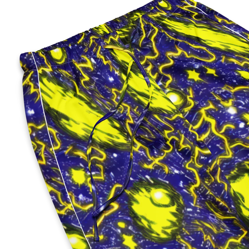 Neon Comet Riot on Women's Pajama Pants — Product details