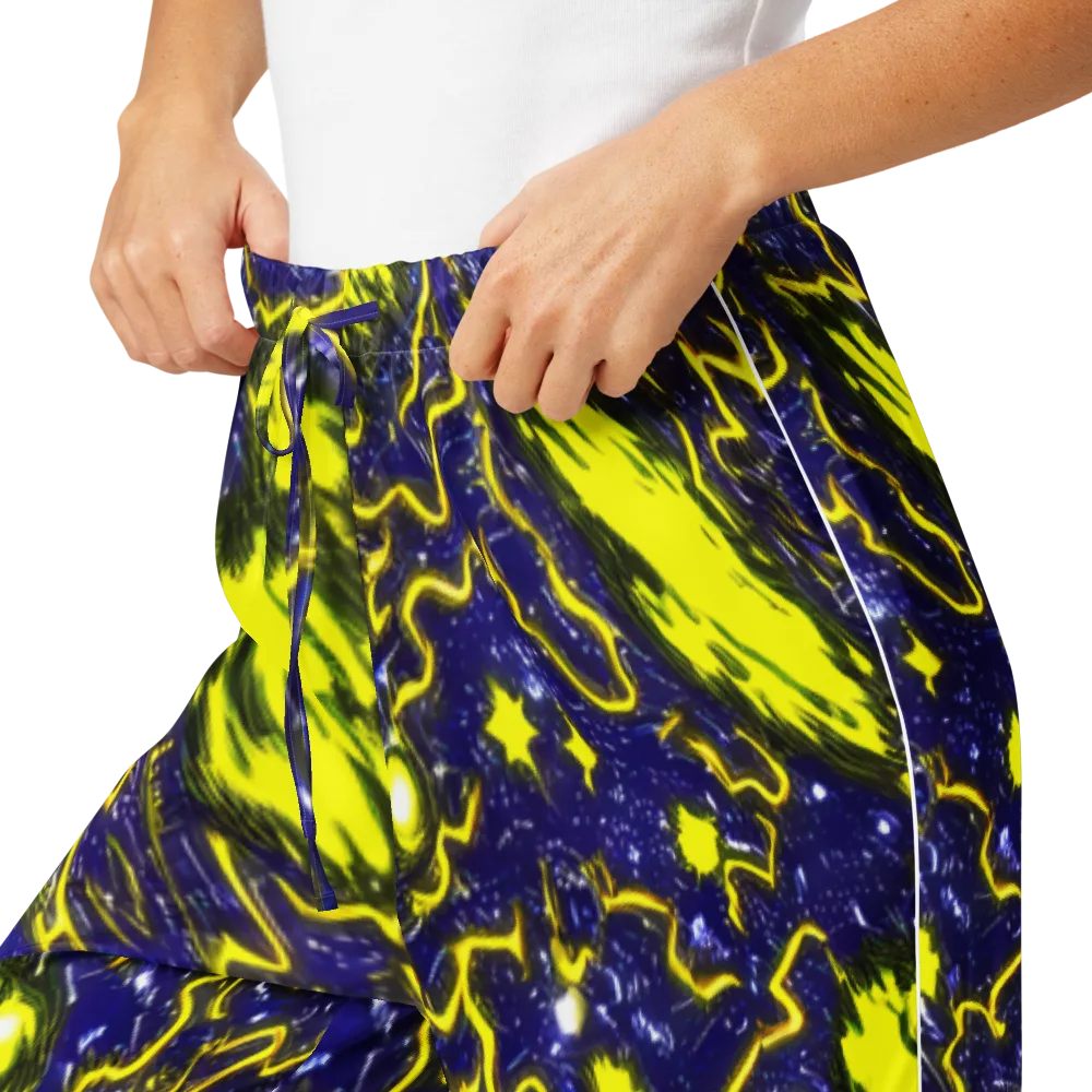 Neon Comet Riot on Women's Pajama Pants — Product details