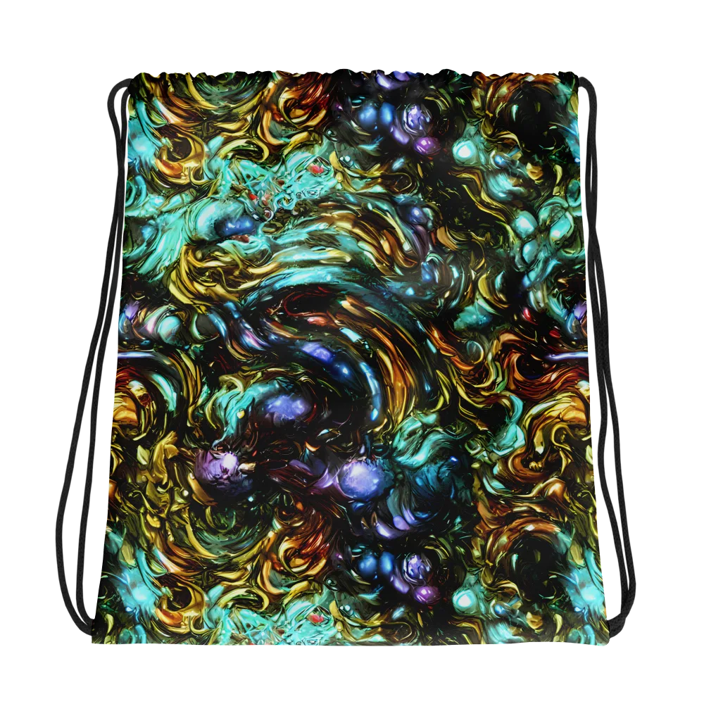 Liquid Dynasty on Drawstring Bag — Photo