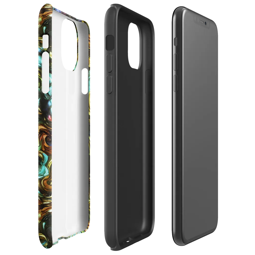 Liquid Dynasty on Tough Case for iPhone® — Right