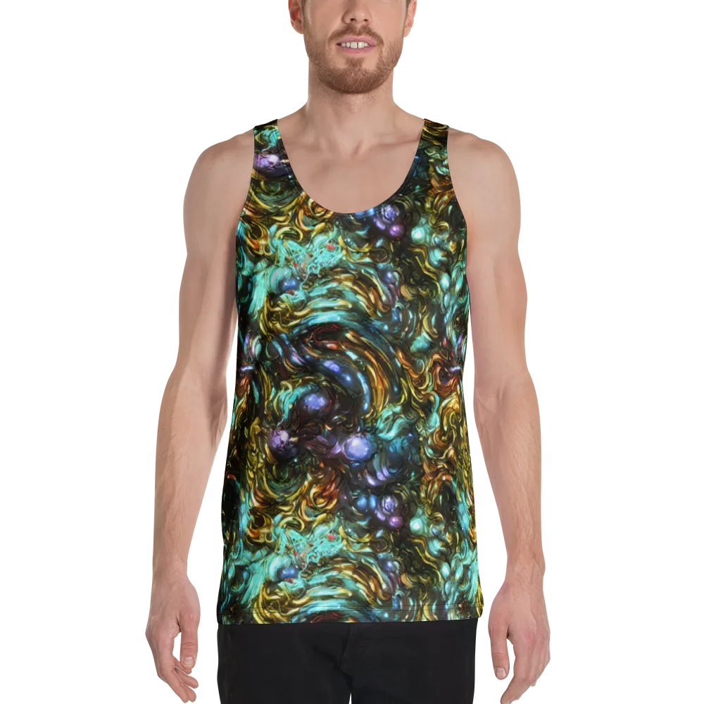 Liquid Dynasty on Men's Tank Top — Front