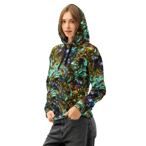 Liquid Dynasty on a Cotton Hoodie