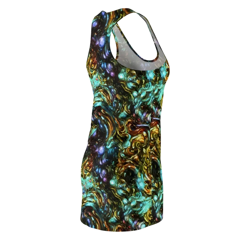 Liquid Dynasty on Racerback Dress — Back Side