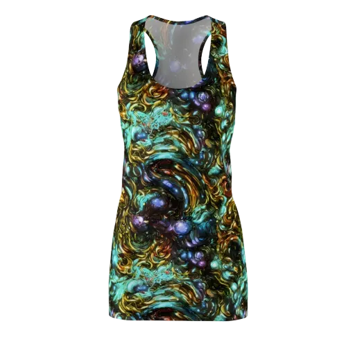 Liquid Dynasty on a Racerback Dress