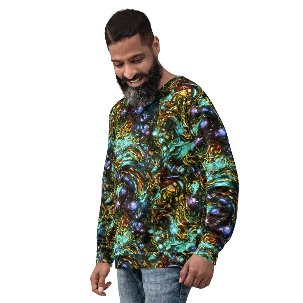 Liquid Dynasty on Sweatshirt — Left Front