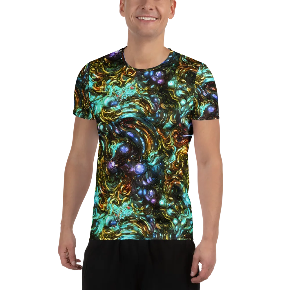 Liquid Dynasty on Men's Athletic T-Shirt — Front