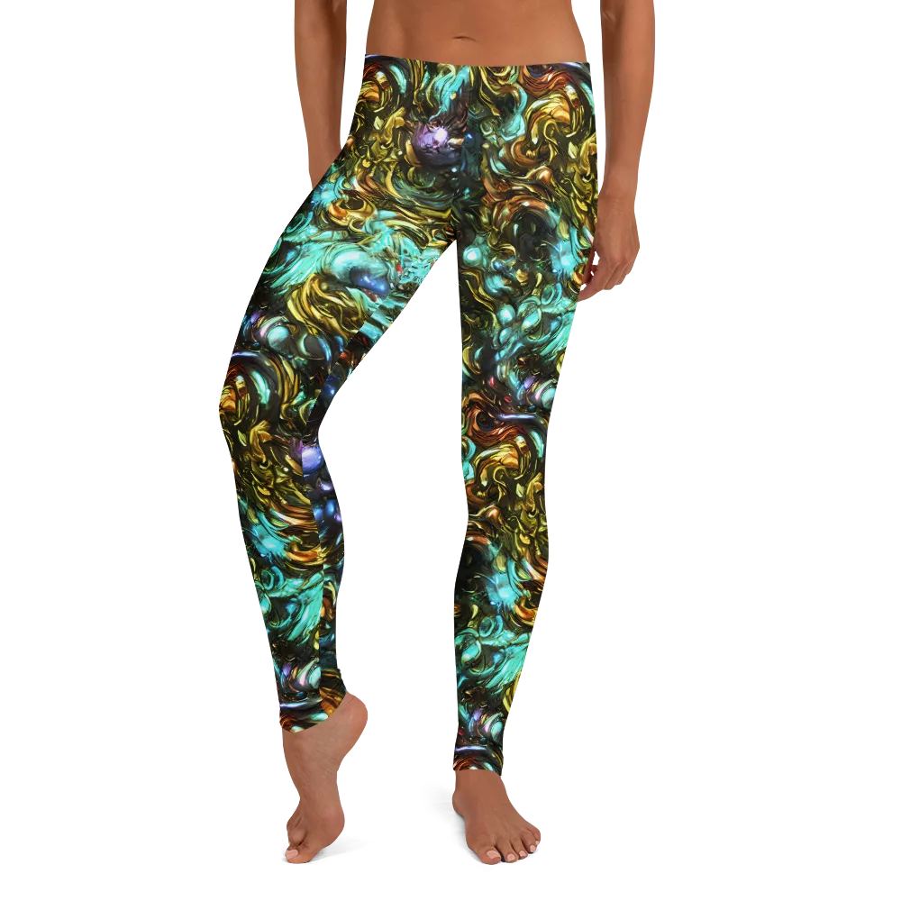 Liquid Dynasty on Leggings — Front