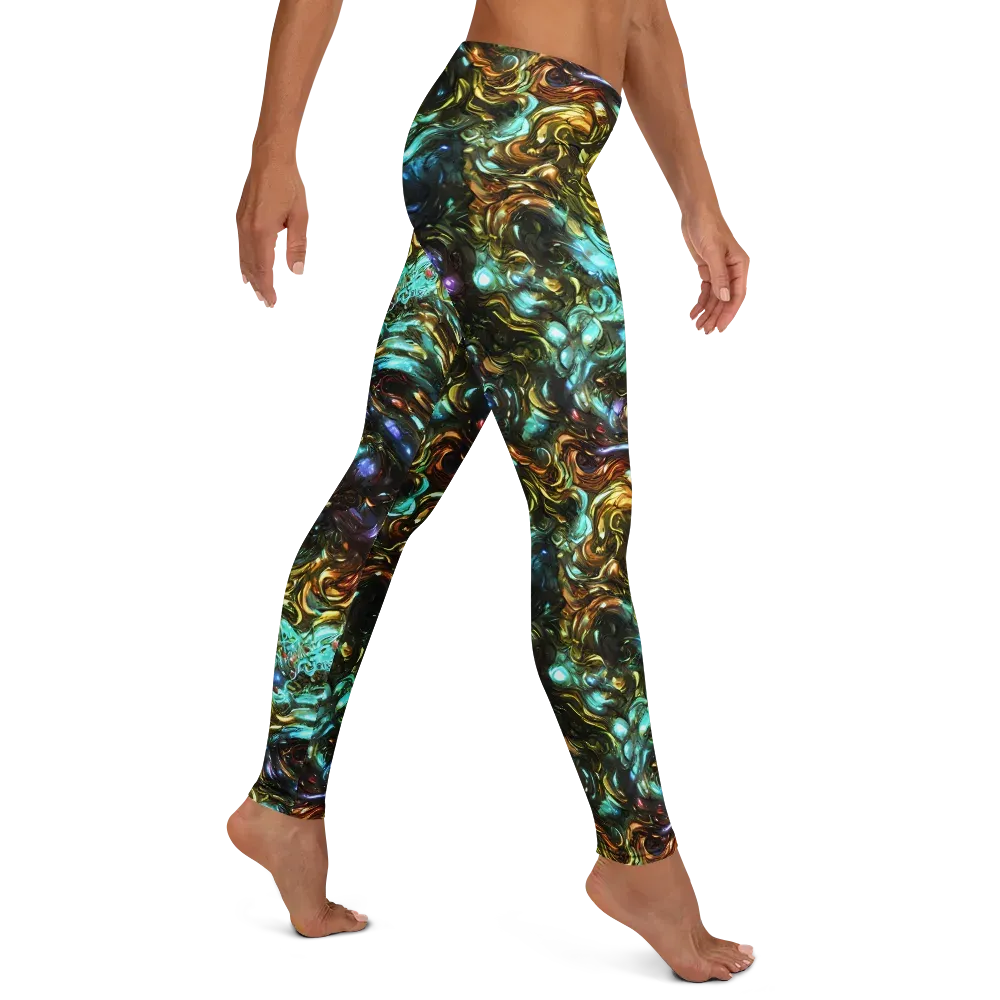 Liquid Dynasty on Leggings — Right