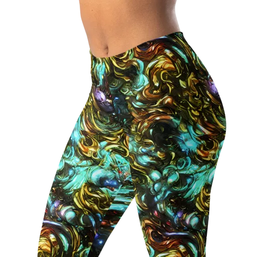 Liquid Dynasty on a Leggings