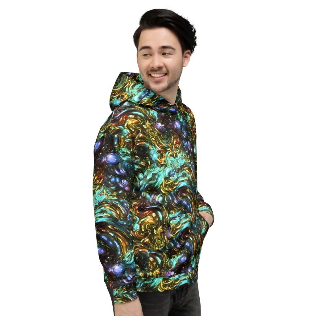 Liquid Dynasty on Hoodie — Right