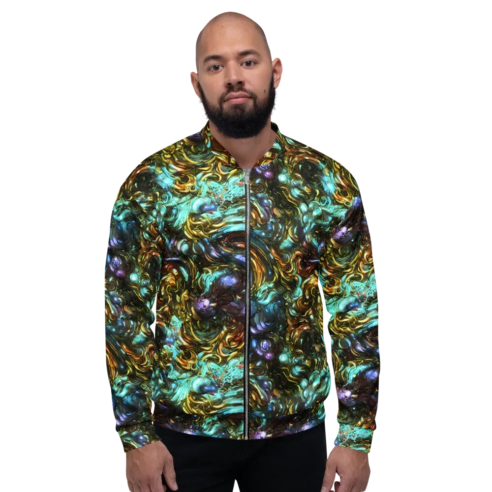 Liquid Dynasty on Bomber Jacket — Front