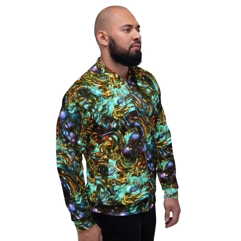 Liquid Dynasty on Bomber Jacket — Right