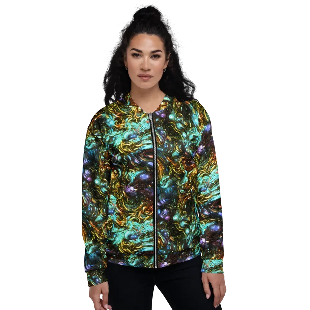 Liquid Dynasty on Bomber Jacket — Front
