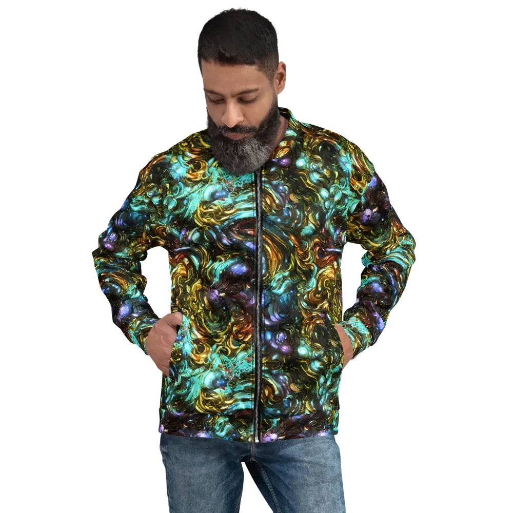 Liquid Dynasty on Bomber Jacket — Front