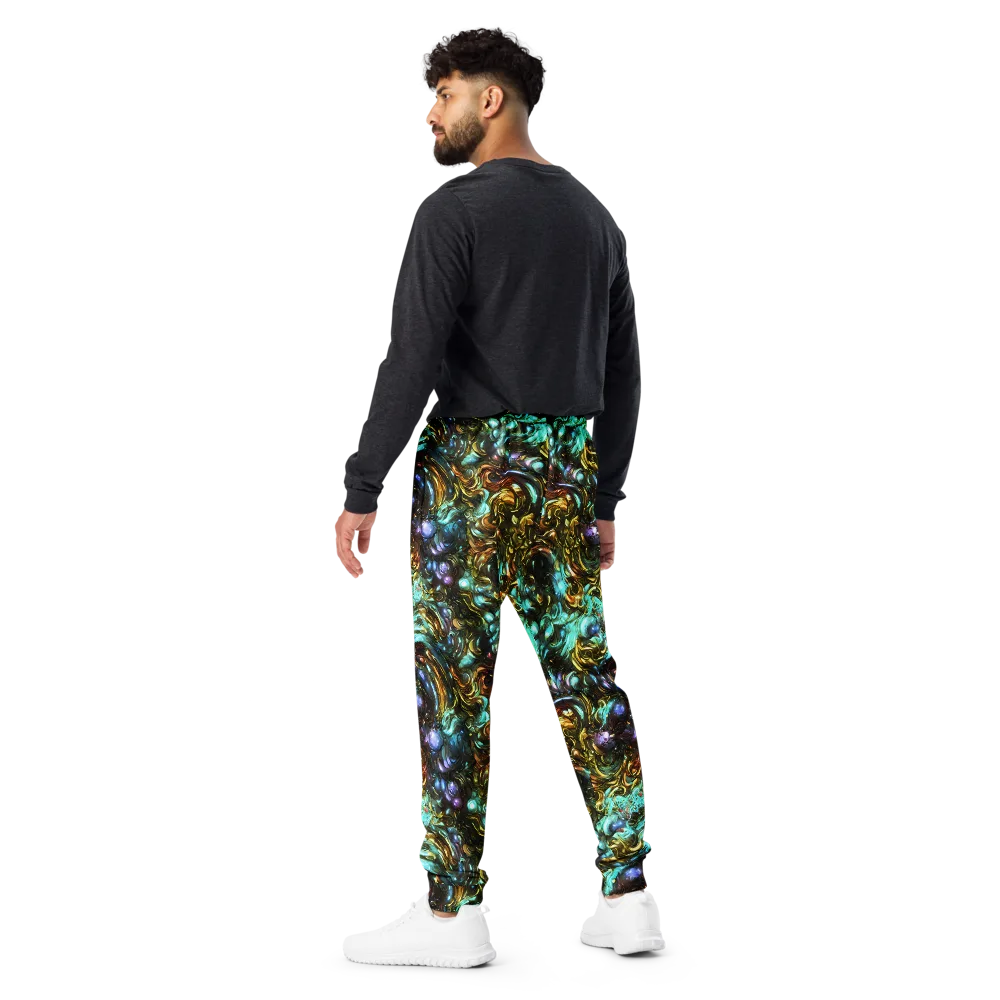 Liquid Dynasty on Men's Joggers — Back