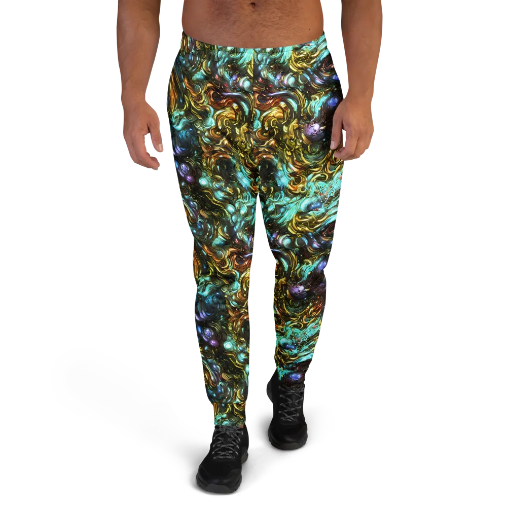 Liquid Dynasty on Men's Joggers — Front